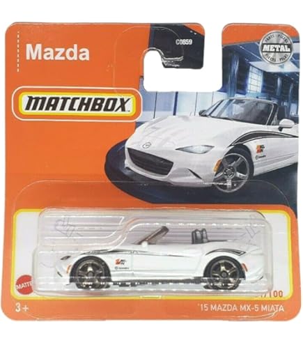 ミニカー '15 MAZDA MX-5 MIATA Hot Wheels Auto Mattel Hot Wheels15 Mazda MX-5 Miata • Cena, Opinie